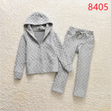 juicy Kids Velvet Tracksuit Children Suit Fall/Winter Girl Clothing Set Velour Sweatshirts and Pants Two Piece Children Suit