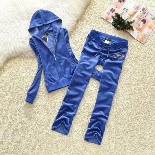 Juicy GRAPE Brand Autumn Spring Slim Women Sporting Suits Outdoor Velvet Flower Jogging Tracksuits Hooded Collar Sportswear suit