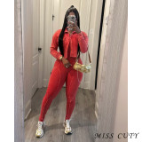 2024 Autumn Ribbed Crop Tops 2 Piece Pant Set Outfits Women Cropped Coats Sportwear Sexy Elegant Ribbed Jumpsuits Two Piece Sets