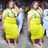 Baolingshop Fashion Plus size Women Hot Styles Wear On Sale021