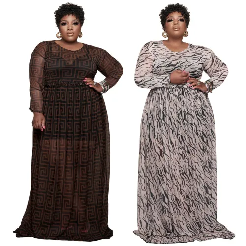 Baolingshop Fashion Plus size Women Hot Styles Wear On Sale037