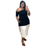 Baolingshop Fashion Plus size Women Hot Styles Wear On Sale022