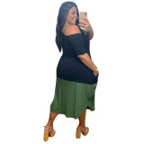 Baolingshop Fashion Plus size Women Hot Styles Wear On Sale022