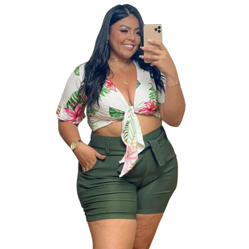 Baolingshop Fashion Plus size Women Hot Styles Wear On Sale023