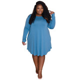 Baolingshop Fashion Plus size Women Hot Styles Wear On Sale040
