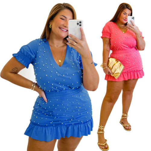 Baolingshop Fashion Plus size Women Hot Styles Wear On Sale031
