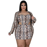 Baolingshop Fashion Plus size Women Hot Styles Wear On Sale035
