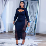 Baolingshop Fashion Plus size Women Hot Styles Wear On Sale049