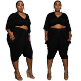 Baolingshop Fashion Plus size Women Hot Styles Wear On Sale043