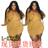 Baolingshop Fashion Plus size Women Hot Styles Wear On Sale004
