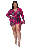 Baolingshop Fashion Plus size Women Hot Styles Wear On Sale044