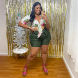 Baolingshop Fashion Plus size Women Hot Styles Wear On Sale023