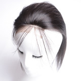 4x4 Free Part Lace Closure Human Hair Can Be Bleached 发块