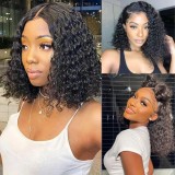 12A Deep Wave 13*4frontal Wigs Vietnam hair 200%density Raw
