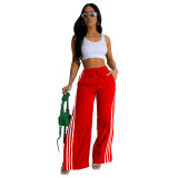 C6960 cross-border express Amazon independent station Europe and the United States fashion women's single pants solid color sports pants multi-color