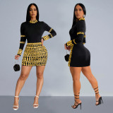 C7138 Cross-border Express Amazon Europe and the United States fashion women's ironed diamond party casual slim-fit dress new