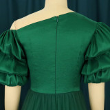 High waisted see-through mesh fishtail dresses party dresses