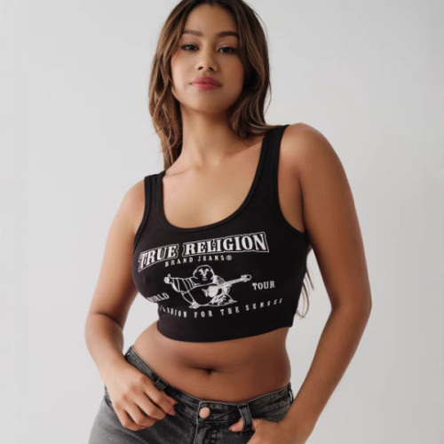 Europe and the United States summer new sexy spice short round neck top slim crop short sleeve cartoon printed small vest
