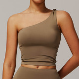 2025 new women's fitness wear sports vest gym quick drying top polyester high waist body short sleeve yoga bra custom logo