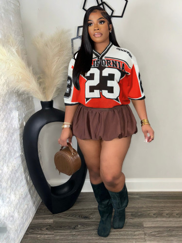 Summer Breathable Quick Dry Mesh Print Casual T Shirts Oversized Tshirts Soccer Wear Women Football Basketball Jersey T-Shirt