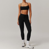 Women New 2025 Yoga 6pcs Set Quick Dry Yoga Bra Sports High Leggings Long Sleeve Top Short Sleeve T-shirt Gym Shorts Lady Suit