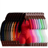 Wholesale High Quality Winter Fall Women Jogging Wear Stretchy Slim Fit Two Piece Shorts Set