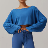 2025 New Women's Sports Long Sleeve Quick Dry Gym Yoga Suit Fitness Top High Waist T-shirt Custom logo Yoga Jacket