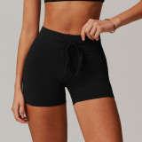 Women New 2025 Yoga 6pcs Set Quick Dry Yoga Bra Sports High Leggings Long Sleeve Top Short Sleeve T-shirt Gym Shorts Lady Suit