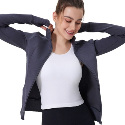 2025 Spring Summer V-Neck Thin Straps One-Piece Sports Underwear Work Word Hundred Fitness Jackets Yoga Women