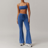 Women New 2025 Yoga 6pcs Set Quick Dry Yoga Bra Sports High Leggings Long Sleeve Top Short Sleeve T-shirt Gym Shorts Lady Suit
