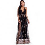 Sexy Halter Dress with Big Sequins