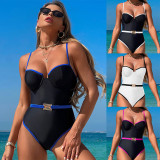 2025 Wholesale Fashion Sexy Two Piece  High Waist Swimsuit Bikini Sets Women