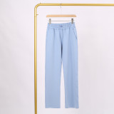 LULU (in stock) Yoga wide-leg high-waisted loose casual air-layer sweatpants with slight flare for sports