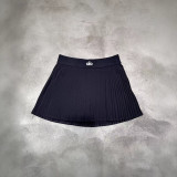 Spring and summer tennis skirt, sports pleated skirt, fitness outdoor anti-exposure running short skirt, yoga pants skirt for women