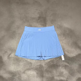 Spring and summer tennis skirt, sports pleated skirt, fitness outdoor anti-exposure running short skirt, yoga pants skirt for women