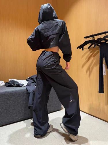 Trendy brand paratrooper pants, elastic waist wide-leg pants, outdoor sports quick-dry, sun-proof, splash-proof, loose-fitting workwear paratrooper pants for women
