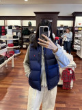 In stock 25 Fall/Winter RL Ralph Lauren classic pony embroidered stand-up collar sleeveless down vest for warmth and protection