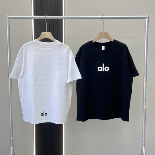 Short-sleeve letter print T-shirt, loose and casual, versatile, 3D print, unisex top, Japanese and Korean style