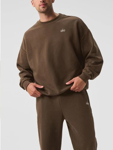 In-stock letter-printed three-dimensional straight-leg sweatpants 26 spring/autumn sports casual loose versatile slimming straight-leg pants