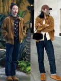 RL Ralph Lauren old money style corduroy jacket with pony logo embroidery, vintage unisex loose jacket in retro style