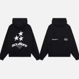 Heavyweight high street American letter print hoodie, unisex, trendy brand, loose fit, casual everyday jacket for spring