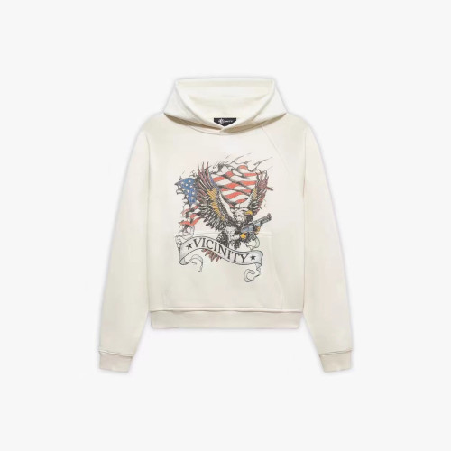 25 New VICINITY Spring and Autumn Trendy Long-Sleeve Printed Pullover Zipper Sweatshirt and Loose-Fit Sweatpants