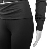 HR24066 European and American women's clothing, sporty casual tight-fitting zippered low-waist flared fleece-lined suit