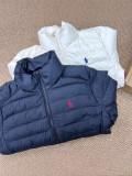 In stock: Women's winter down cotton long-sleeve classic versatile ribbed style, waist-cinching, warm cotton, high-end version for autumn and winter