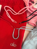Spring/Summer Elastic Waist Casual Sports Fitness Yoga Cotton Shorts Women's Hot Pants Trendy Brand Versatile Casual Wear