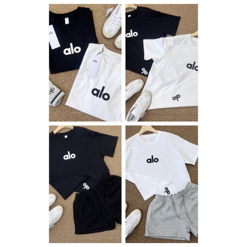 Short-sleeve letter print T-shirt, loose and casual, versatile, 3D print, unisex top, Japanese and Korean style