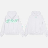 Heavyweight high street American letter print hoodie, unisex, trendy brand, loose fit, casual everyday jacket for spring