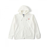 2025 Cross-Border Foreign Trade RL Sweatshirt with Pony Logo Embroidery, Hooded Sweatshirt for Men and Women, Casual Zip-Up Jacket