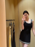 2026 Spring/Summer New Women's Knit Camisole Dress for Outdoor Sports, Breathable, Sexy, Short Dress
