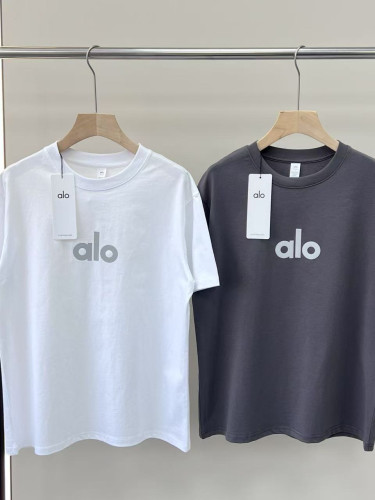 In-stock high-quality reflective logo relaxed mid-length T-shirt, unisex, couple's loose casual short-sleeve shirt